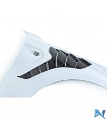 Ailes avant Carbone ALPHA-N pour BMW M2 + Competition F87