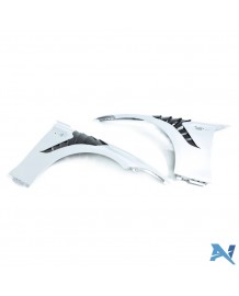 Ailes avant Carbone ALPHA-N pour BMW M2 + Competition F87