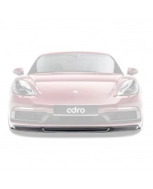 Spoiler avant Carbone ADRO pour PORSCHE 718 GTS Cayman Boxster