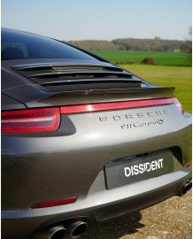 Becquet Ducktail Carbone DISSIDENT pour PORSCHE 991.1 Carrera Coupé Cabriolet Targa
