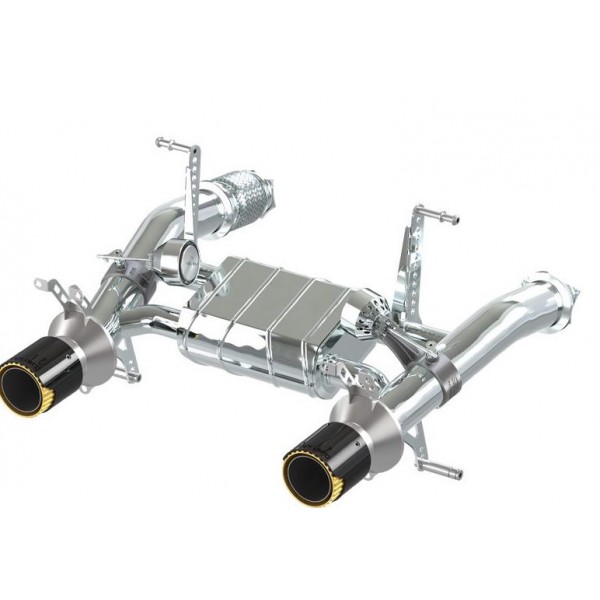 Echappement inox CAPRISTO pour Lamborghini Aventador SVJ - Silencieux à valves Echappement inox CAPRISTO pour Lamborghini Aventador SVJ - Silencieux à valves