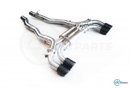 Silencieux d'échappement inox à valves DCE PARTS pour BMW M5 G90 G99