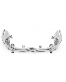 Echappement inox TUBI STYLE Porsche 997.2 Carrera / S (2009-2012) - Silencieux + X-pipe
