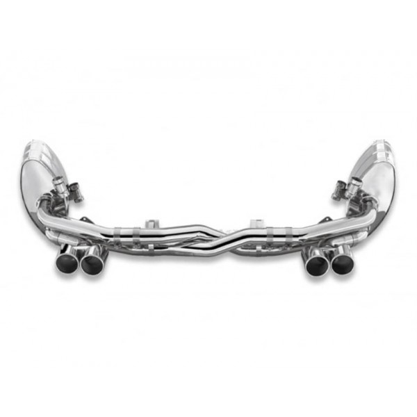 Echappement inox TUBI STYLE Porsche 997.2 Carrera / S (2009-2012) - Silencieux + X-pipe