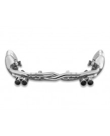 Echappement inox TUBI STYLE Porsche 997.2 Carrera / S (2009-2012) - Silencieux + X-pipe