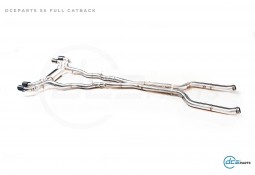 Ligne d'échappement inox Cat-back à valves DCE PARTS pour BMW M5 G90 G99