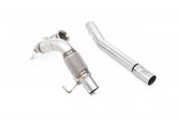 Downpipe + Suppression de catalyseurs MILLTEK VW Polo 6 2,0 TSI GTI 200ch sans FAP (2018-2019)