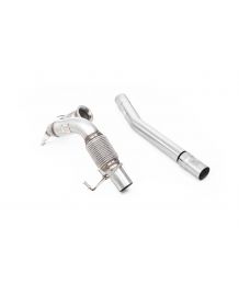 Downpipe + Suppression de catalyseurs MILLTEK VW Polo 6 2,0 TSI GTI 200ch sans FAP (2018-2019)