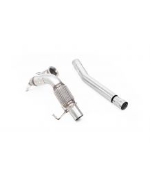 Downpipe + Suppression de catalyseurs MILLTEK VW Polo 6 2,0 TSI GTI 200ch sans FAP (2018-2019)