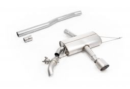 Ligne d'échappement inox Fap-Back MILLTEK pour MINI Cooper JCW F66 231Ch 2.0T (2024+)(Race)