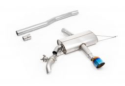 Ligne d'échappement inox Fap-Back MILLTEK pour MINI Cooper JCW F66 231Ch 2.0T (2024+)(Race)