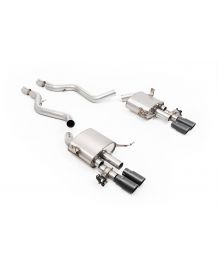 Ligne d'échappement inox Cat-Back à valves MILLTEK pour BMW M3 E92 E93 E90 (2007-2013)