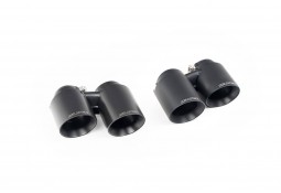 Embouts d'échappement Chrome/Noir/Carbone MILLTEK pour Porsche 991.1 Carrera 2S / 4S 3.8 PSE (2011-2015)