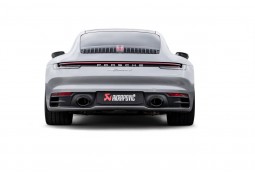 Silencieux d'échappement AKRAPOVIC pour PORSCHE 992.1 Carrera S 4 4S GTS + Cabriolet/Targa (2019+)