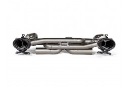 Silencieux d'échappement AKRAPOVIC pour PORSCHE 992.1 Carrera S 4 4S GTS + Cabriolet/Targa (2019+)