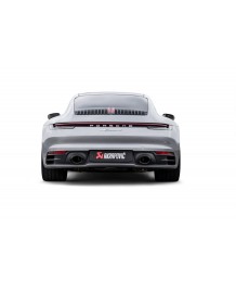 Ligne d'échappement AKRAPOVIC pour PORSCHE 992.1 Carrera S 4 4S GTS + Cabriolet/Targa (2019+)