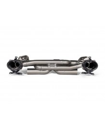 Ligne d'échappement AKRAPOVIC pour PORSCHE 992.1 Carrera S 4 4S GTS + Cabriolet/Targa (2019+)