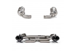 Ligne d'échappement AKRAPOVIC pour PORSCHE 992.1 Carrera S 4 4S GTS + Cabriolet/Targa (2019+)