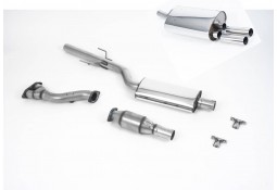 Ligne d'échappement inox MILLTEK pour BMW M3 E30 (1987-1992)
