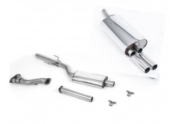 Ligne d'échappement inox MILLTEK BMW M3 (E30) (1987-1992)