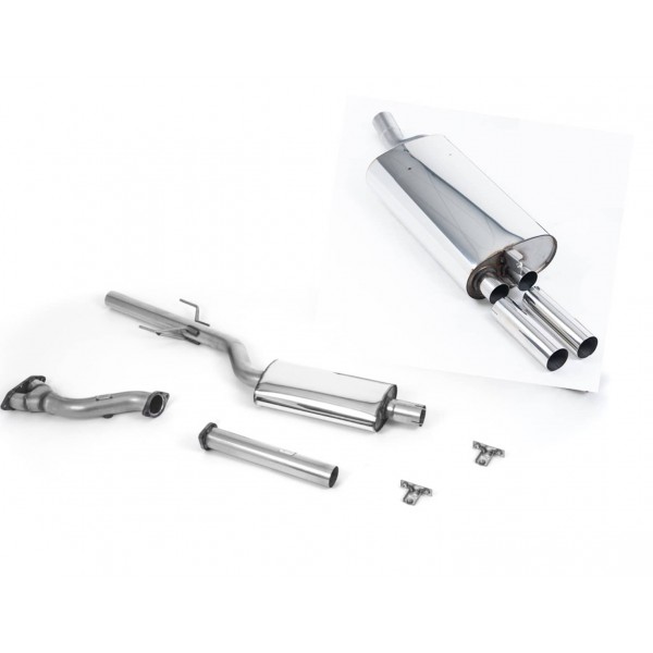 Ligne d'échappement inox MILLTEK BMW M3 (E30) (1987-1992) Ligne d'échappement inox MILLTEK BMW M3 (E30) (1987-1992)