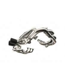 Echappement Inox TUBI STYLE pour Porsche 992.1 GT3 / 992 GT3 RS (2021+) -Ligne complète à valves