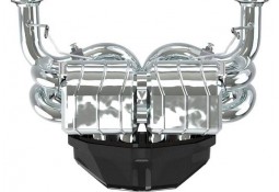 Echappement inox CAPRISTO pour Lamborghini Aventador SV LP750- Silencieux à valves