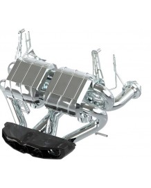 Echappement inox CAPRISTO pour Lamborghini Aventador SV LP750- Silencieux à valves