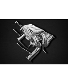 Echappement inox CAPRISTO pour Lamborghini Aventador LP700- Silencieux à valves ECE