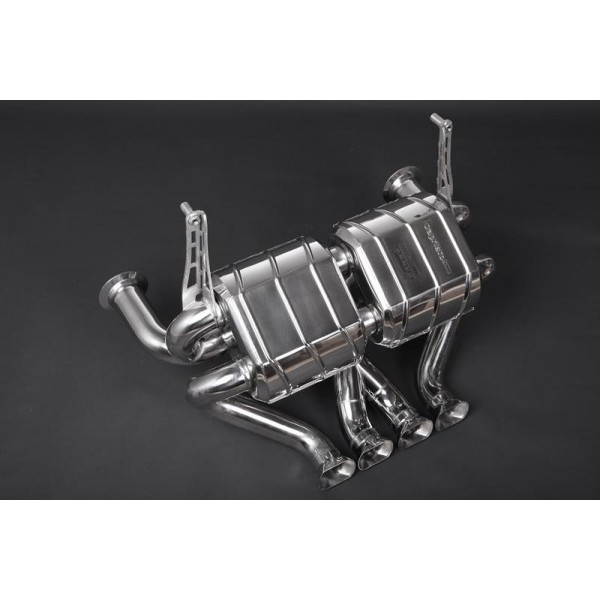 Echappement inox CAPRISTO pour Lamborghini Aventador LP700- Silencieux à valves ECE Echappement inox CAPRISTO pour Lamborghini Aventador LP700- Silencieux à valves ECE