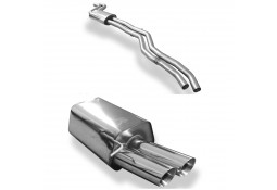 Ligne d'échappement inox Cat-Back FOX pour BMW Z4 23i sDrive E89 (2009+)