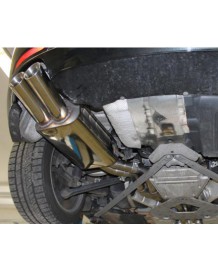 Ligne d'échappement inox Cat-Back FOX pour BMW Z4 23i sDrive E89 (2009+)(Race)
