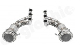 Collecteurs + catalyseurs / Filtres à particules Sport CARGRAPHIC pour PORSCHE 992.1 GT3 RS + GT3 (2020+)