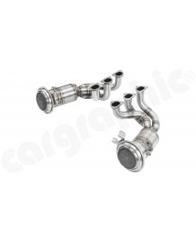 Collecteurs + catalyseurs / Filtres à particules Sport CARGRAPHIC pour PORSCHE 992.1 GT3 RS + GT3 (2020+)