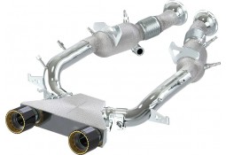 Ligne d'échappement inox à valves CAPRISTO pour FERRARI 296 GTB GTS (Racing)