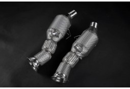 Ligne d'échappement inox à valves CAPRISTO pour FERRARI 296 GTB GTS (Racing)