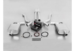 Echappement inox REMUS pour Ford Mustang 5.0 GT (2015-08/2017)- Ligne Cat-Back à valves (Version Homologuée)