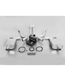 Echappement inox REMUS pour Ford Mustang 5.0 GT (2015-08/2017)- Ligne Cat-Back à valves (Version Homologuée)