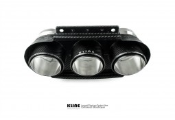 Silencieux d'échappement inox à valves KLINE pour Ferrari 458 Italia / Spider