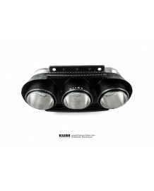 Silencieux d'échappement inox à valves KLINE pour Ferrari 458 Italia / Spider
