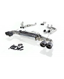 Echappement inox QUICKSILVER pour Range Rover Sport SV P635 V8 L461 (2023+)-Ligne FAP-Back à valves