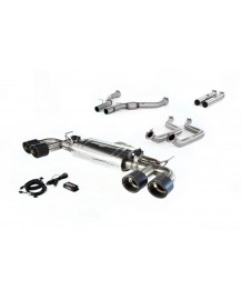 Echappement sport inox QUICKSILVER pour Range Rover Sport P530 V8 L461 (2022+)-Ligne FAP-Back à valves