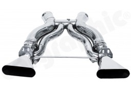 Echappement CARGRAPHIC McLaren MP4-12C / 650 S -Tubes de Sorties à Valves
