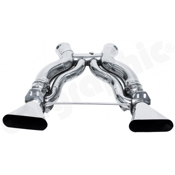 Echappement CARGRAPHIC McLaren MP4-12C / 650 S -Tubes de Sorties à Valves Echappement CARGRAPHIC McLaren MP4-12C / 650 S -Tubes de Sorties à Valves