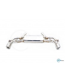 Echappement inox DCE PARTS pour BMW XM 50e G09 (2023+)- Silencieux à valves