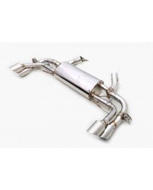 Echappement inox DCE PARTS pour BMW XM 50e G09 (2023+)- Silencieux à valves