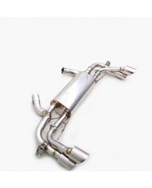 Echappement inox DCE PARTS pour BMW XM 50e G09 (2023+)- Silencieux à valves