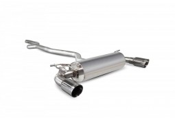 Echappement inox SCORPION pour BMW M240i(x) F22/F23 (2015-2018)- Ligne Cat-back à valves