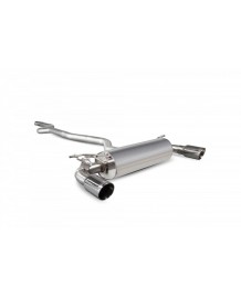Echappement inox SCORPION pour BMW M240i(x) F22/F23 (2015-2018)- Ligne Cat-back à valves