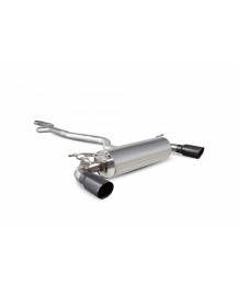 Echappement inox SCORPION pour BMW M240i(x) F22/F23 (2015-2018)- Ligne Cat-back à valves
